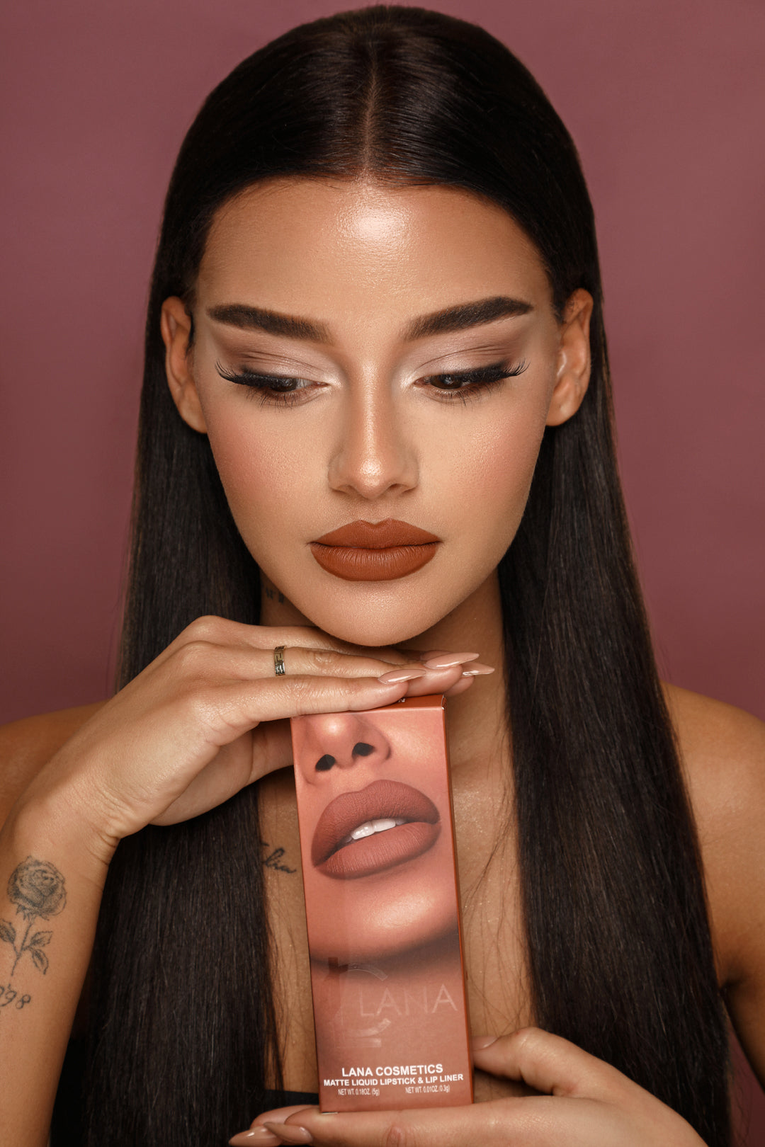 Lipkit (Lippenstift + Lipliner) | Candy Brown
