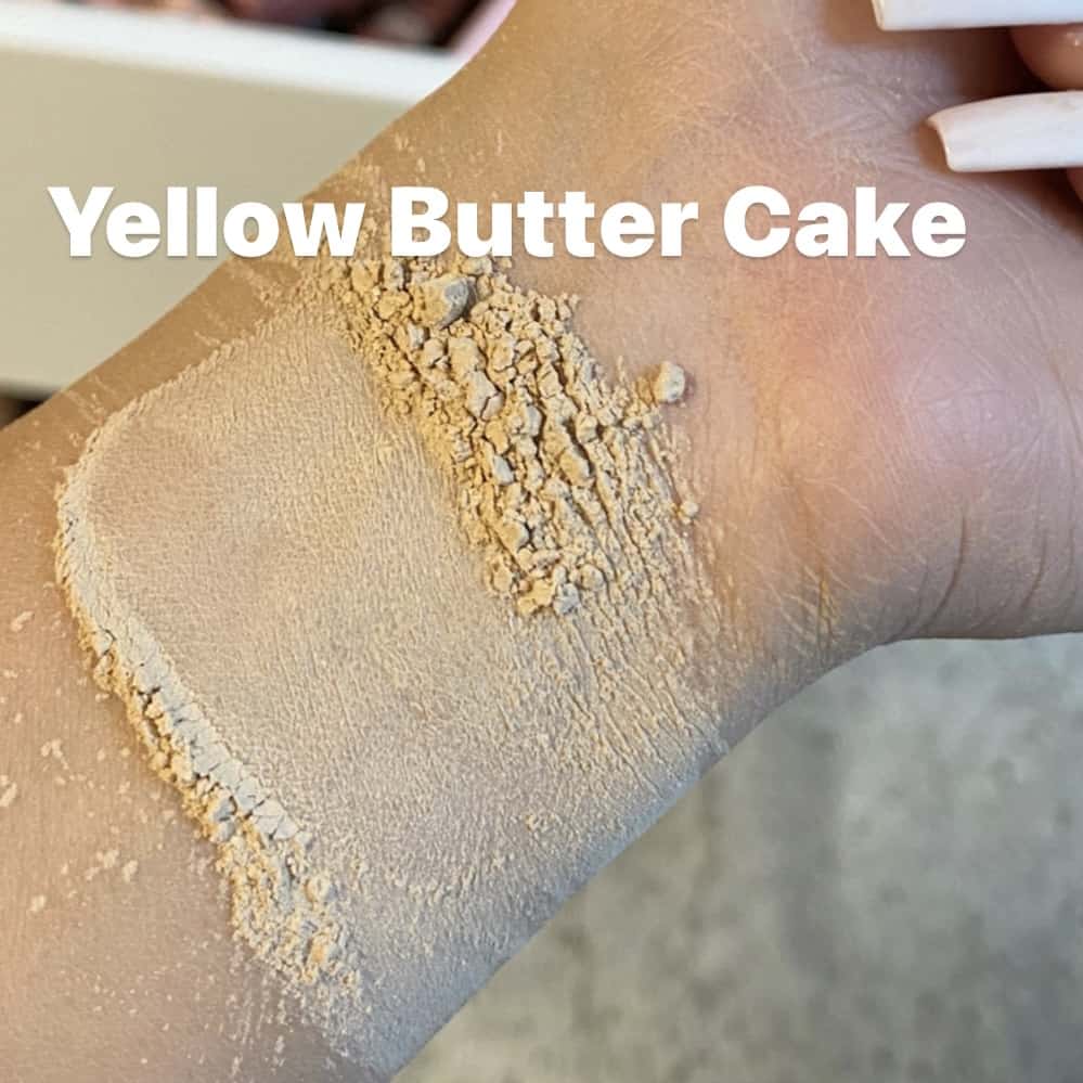 YELLOW BUTTER CAKE | POWDER